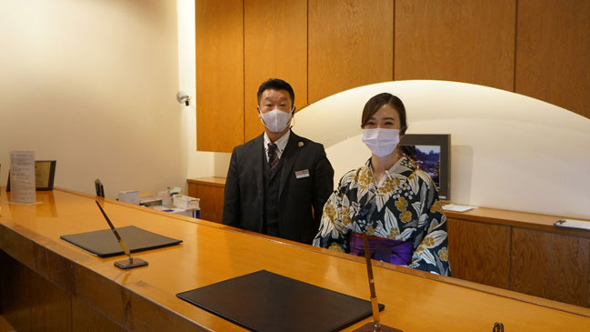銀山荘の新型コロナ対策(消毒・清掃) 銀山荘の新型コロナ対策(消毒・清掃)